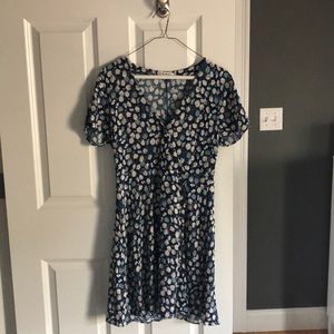Madewell Button-Wrap Dress